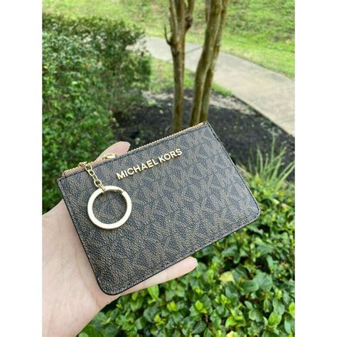 michael kors card holder jet set|michael kors jet set wallet.